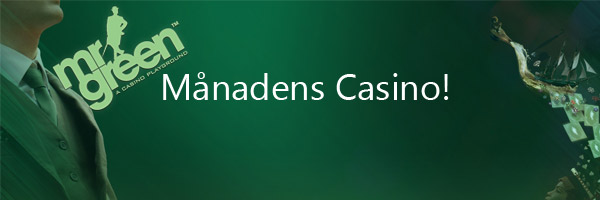 Mr Green Casino - Ett skönare nätcasino!